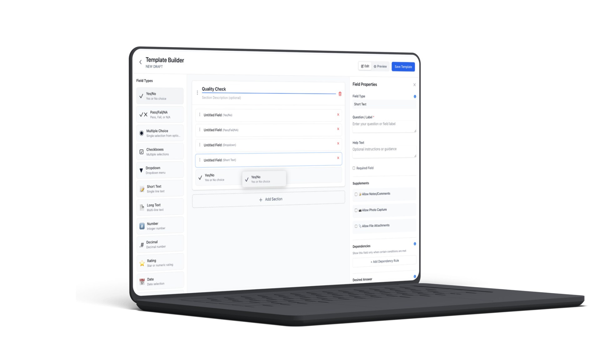 Drag n Drop Checklists